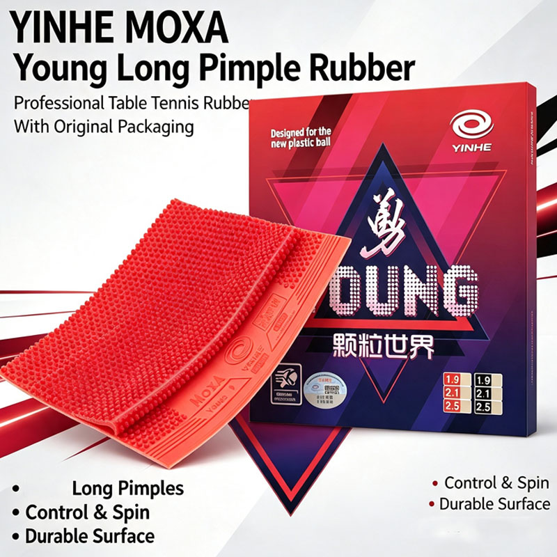 Table Tennis Defense - Original YINHE YOUNG Long Pips‑Out Table