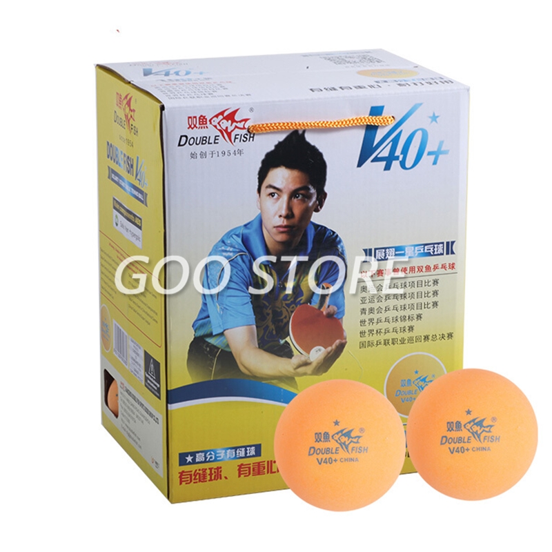 100 balls Double Fish V40+ 1-S - огляд і ціна Table Tennis Game Pc