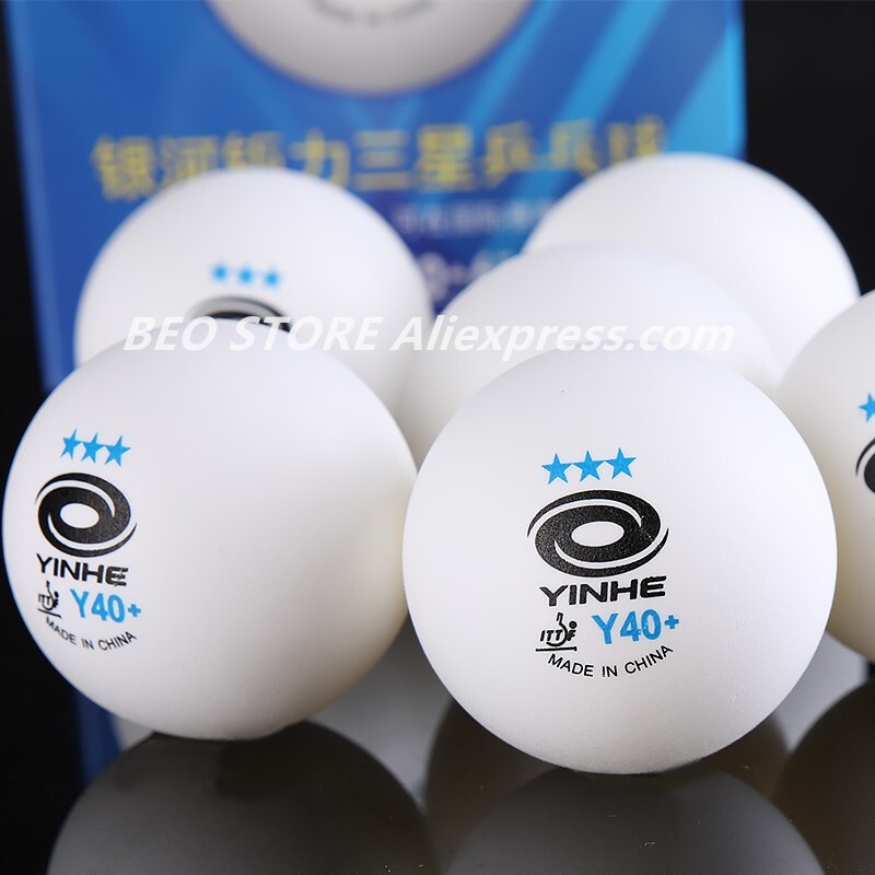 60 balls YINHE 3-star Y40+ H40 - огляд і ціна Table Tennis Game Pc