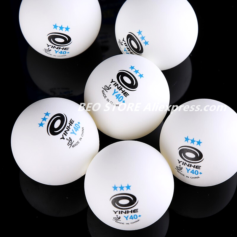 60 balls YINHE 3-star Y40+ H40 - огляд і ціна Table Tennis Game Pc