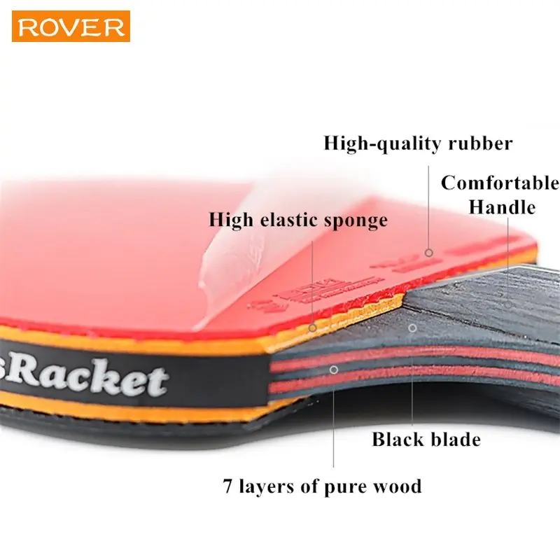5/6 Star Table Tennis Racket 2 - огляд і ціна Table Tennis Tournament