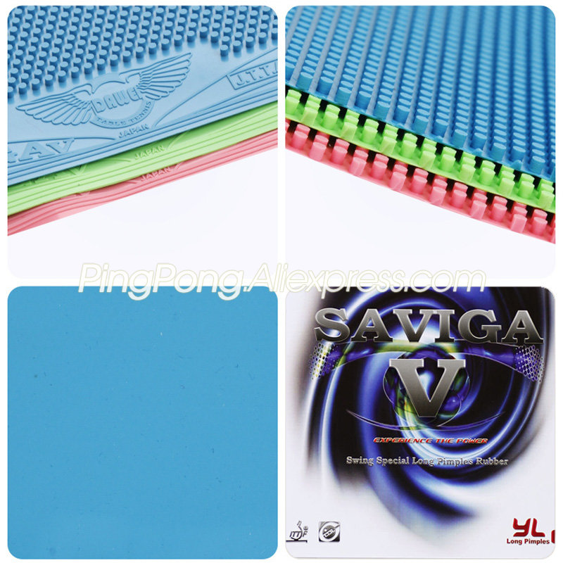 Colorful DAWEI SAVIGA V Pips-l - огляд і ціна Table Tennis Defense