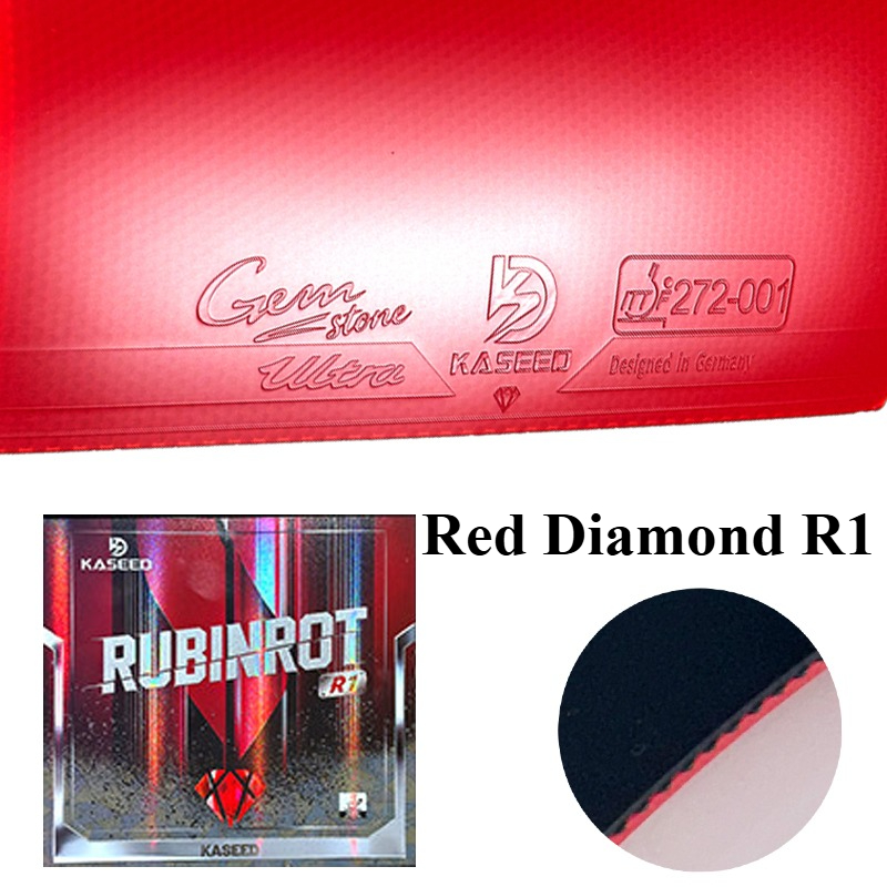 KASEED Red Diamond R1 Table Te - огляд і ціна Table Tennis Xiom Rubber