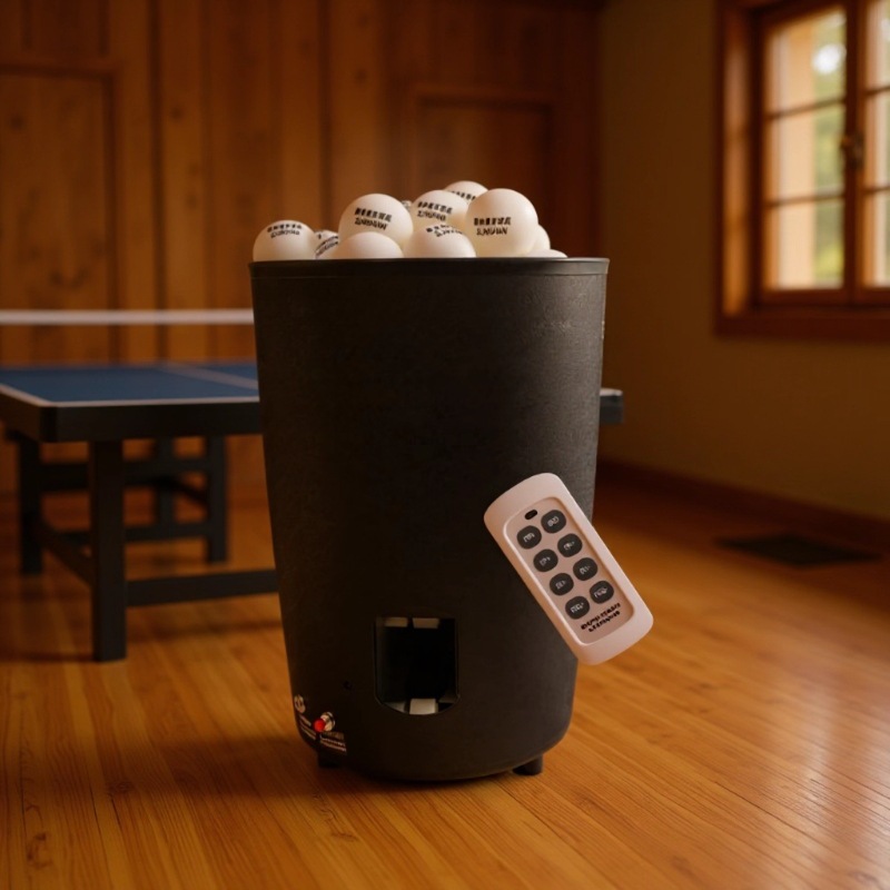 Portable Table Tennis Ball Mac - огляд і ціна Table Tennis Gun