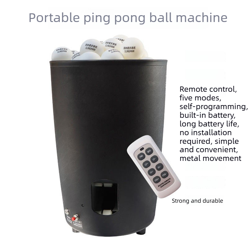 Portable Table Tennis Ball Mac - огляд і ціна Table Tennis Gun