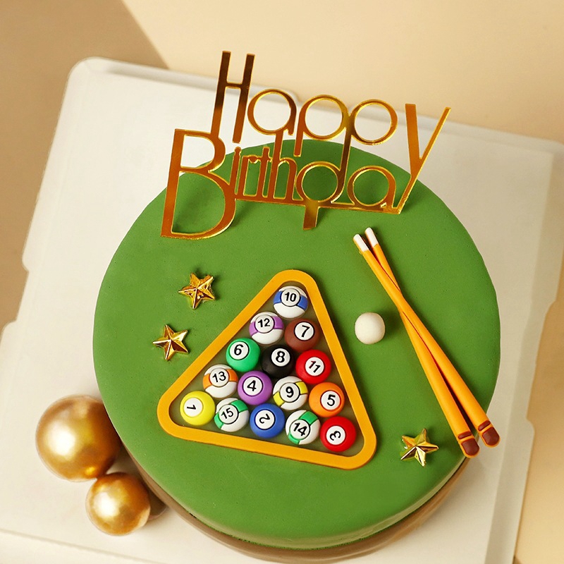 Billiard Ball Cake Decoration  - огляд і ціна Table Tennis Ball