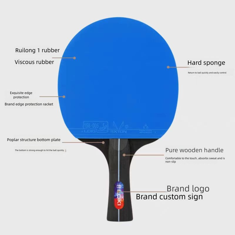 Professional 2PCS Loki K5000 T - огляд і ціна Table Tennis Touch