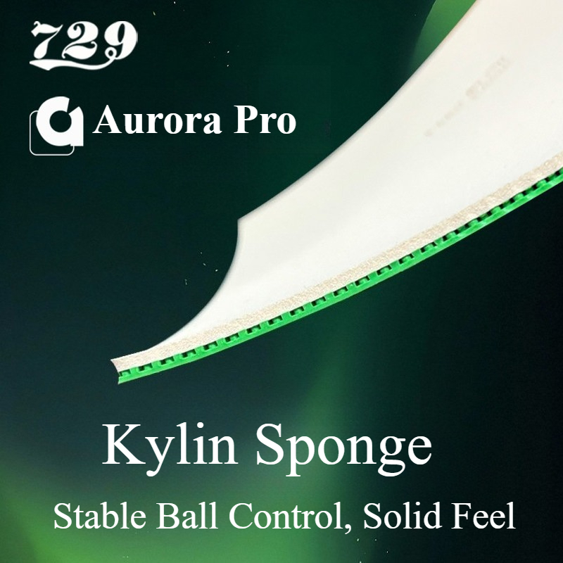 729 Friendship Aurora Pro Gree - огляд і ціна Table Tennis Xiom Rubber