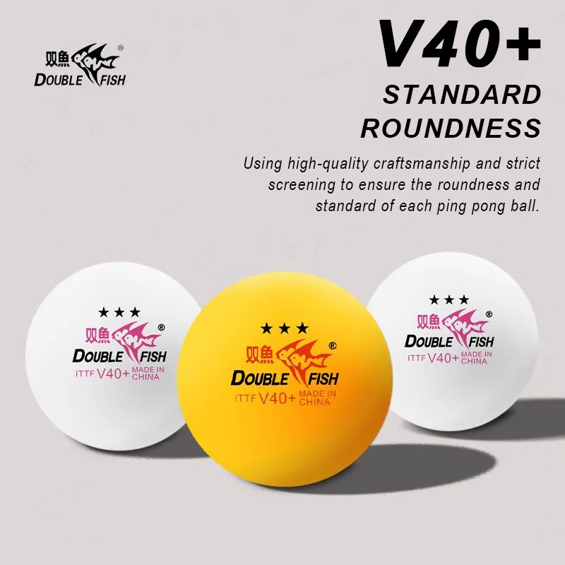 DOUBLE FISH 3 Star V40+ 30/50/ - огляд і ціна Table Tennis Game Pc