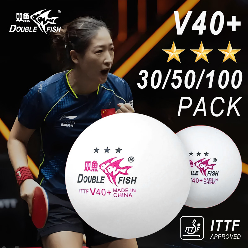 DOUBLE FISH 3 Star V40+ 30/50/ - огляд і ціна Table Tennis Game Pc