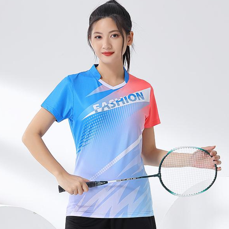 Women Badminton Shirt Print Go - огляд і ціна Table Tennis Volleyball