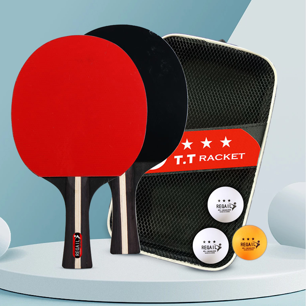 Table Tennis Racket 2 Rackets  - огляд і ціна Table Tennis Tournament