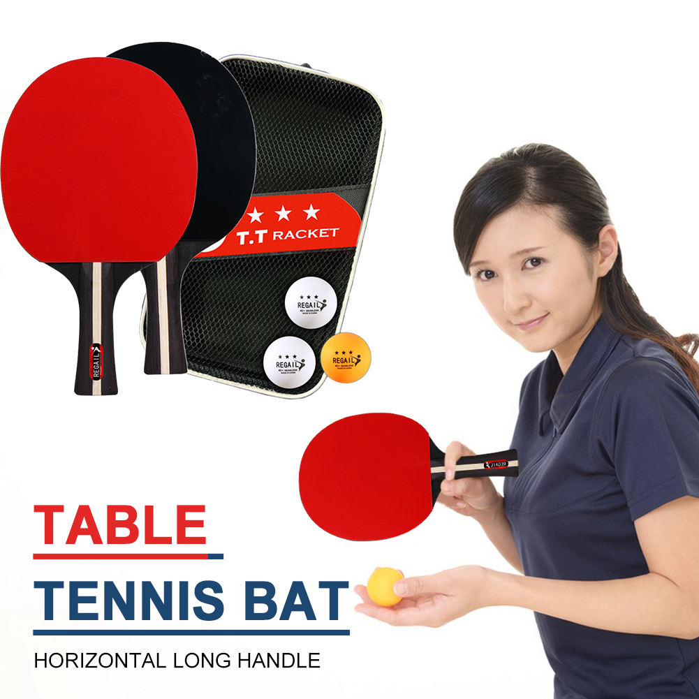 Table Tennis Racket 2 Rackets  - огляд і ціна Table Tennis Tournament