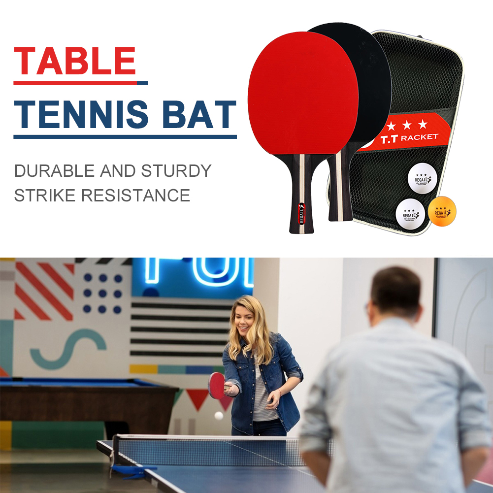 Table Tennis Racket 2 Rackets  - огляд і ціна Table Tennis Tournament