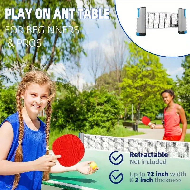 2025 Hot Table Tennis Net Anyw - огляд і ціна Table Tennis How To Play