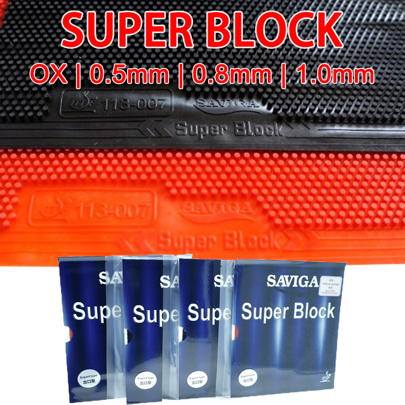 SAVIGA SUPER BLOCK OX Long Pip - огляд і ціна Table Tennis Defense