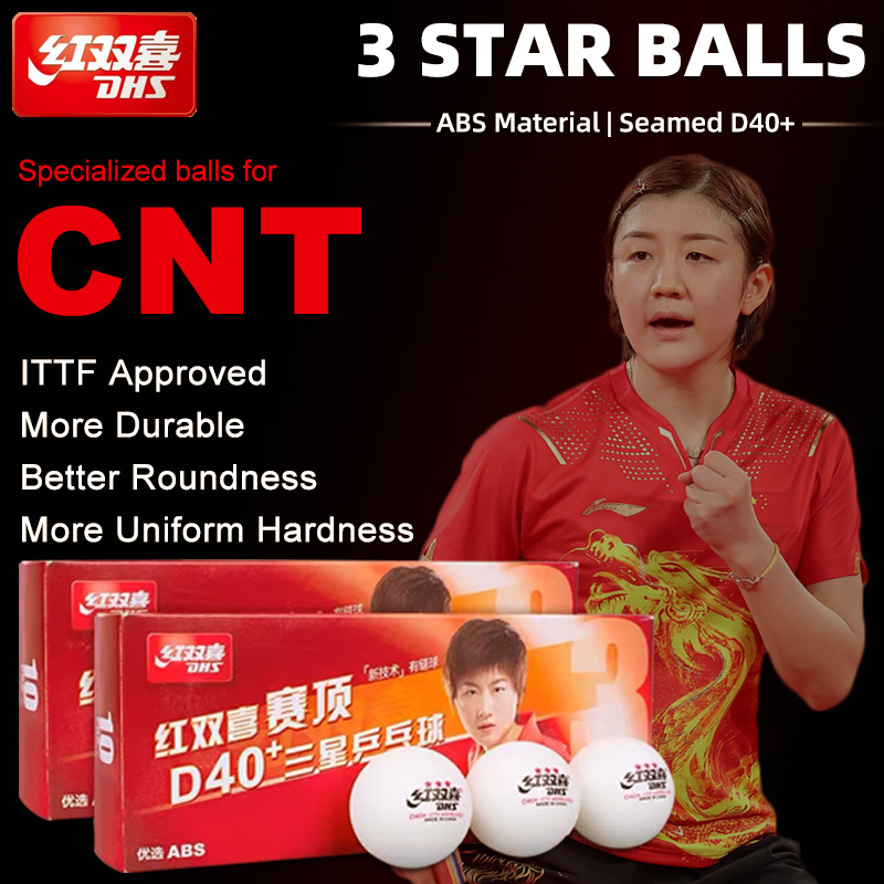 DHS D40+ DJ40+ Ping Pong Balls - огляд і ціна Table Tennis Game Pc